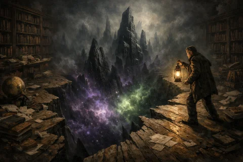 The Inverted Constellation: Non-Visual Sight, Cyclopean Ruins, and the Void Beneath the Floorboards