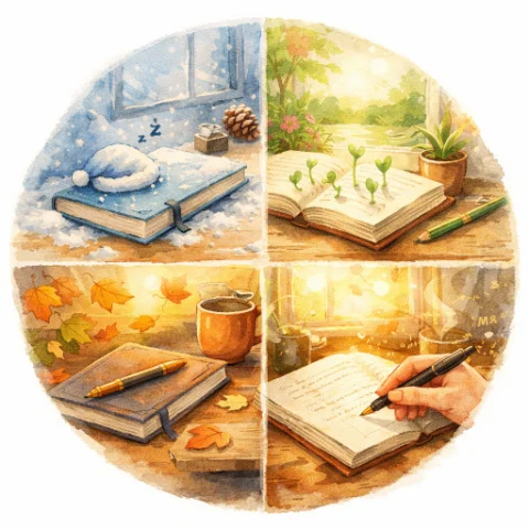 Finding Your Creative Rhythm: Embracing the Natural Seasons of Rest and Production