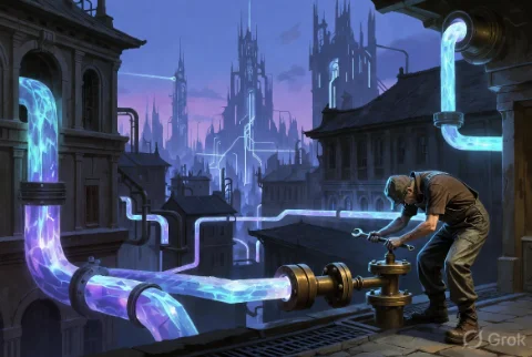 The Magic System as Infrastructure: Building Convincing Public Utilities in Fantasy Cities