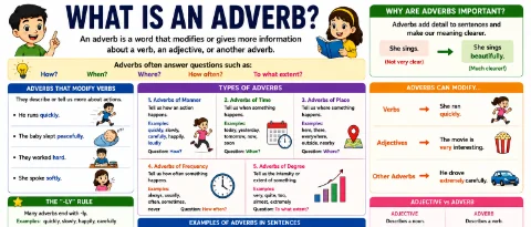 What Is an Adverb? A Beginner's Guide with Examples