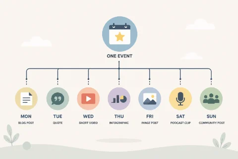 How to Turn One Event Into a Week of Content