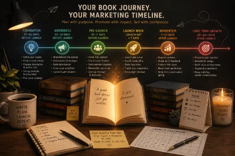 How to Build a Book Marketing Timeline That Drives Real Sales