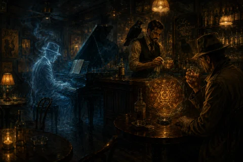 Historical Fantasy Noir: Where Magic Walks a Rainy Street