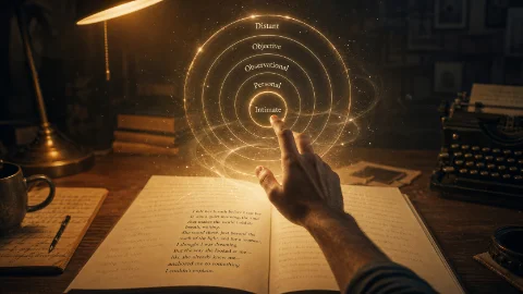 The Dial of Psychic Distance: How Close Should Your Reader Really Get?