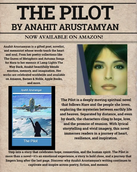 Some lines from my novel, ‘’The Pilot’’