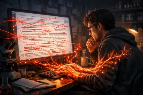 The Poetry of the Peer Review: Finding Narrative Metaphor in Real-World Scientific Methodology