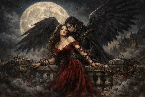 The Bramble-Bound Vow: Blood Sacrifices, Haunted Mansions, and the Fatal Allure of the Raven Prince