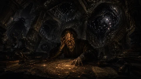 The Geometry of Madness: Non-Euclidean Architecture, Non-Linear Geometry, and the Cost of the Third Eye
