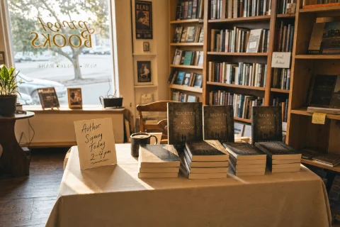 The Book Signing Mistake That Empties a Table in Under Ten Minutes