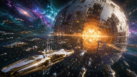 The Dyson Dynasty: Singularity Engines, Galactic Dynasties, and the Logistics of Star-Swarm Conquest
