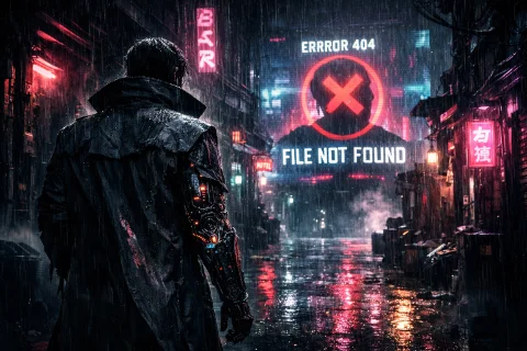 The Ghost Asset: Surviving the Slums After Total Digital Identity Deletion