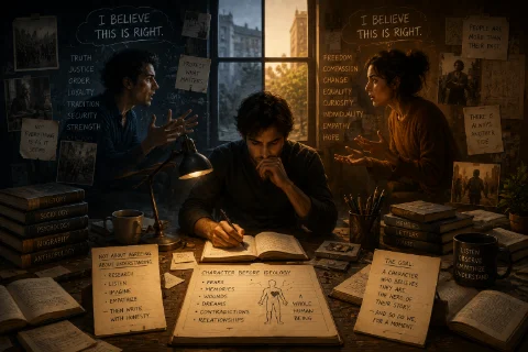 Writing Characters You Disagree With: Creating Convincing Perspectives Without Sharing Their Beliefs