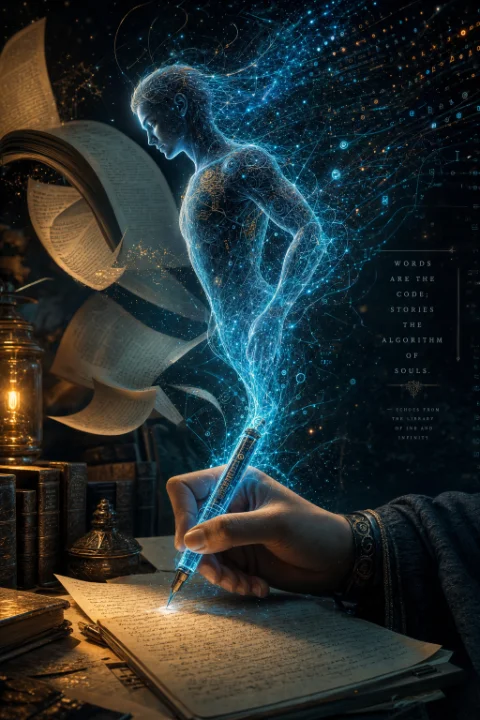 The Posthuman Pen: Crafting Characters in the Age of AI and Augmented Identity