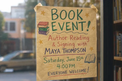 How to Turn a Dead Bookstore Slot into a Sold-Out Signing